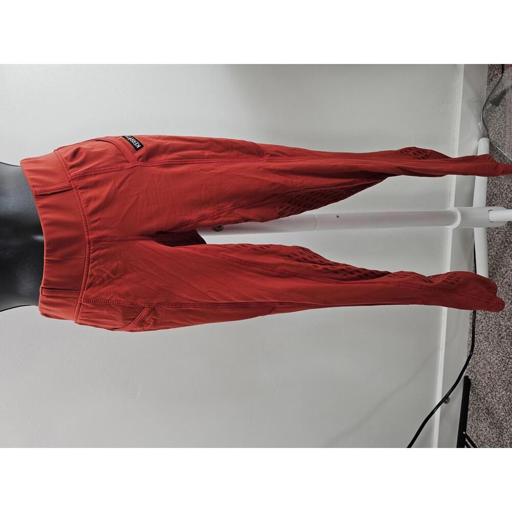 Kerrits Orange Thermo Tech Riding Tights EUC SZ XS
